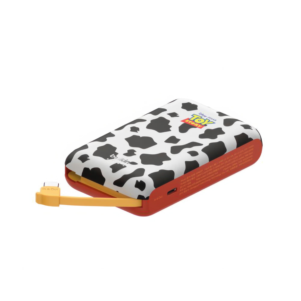 Batería Belkin 10,000mAh con cable integrado USB-C 20 W - Toy Story