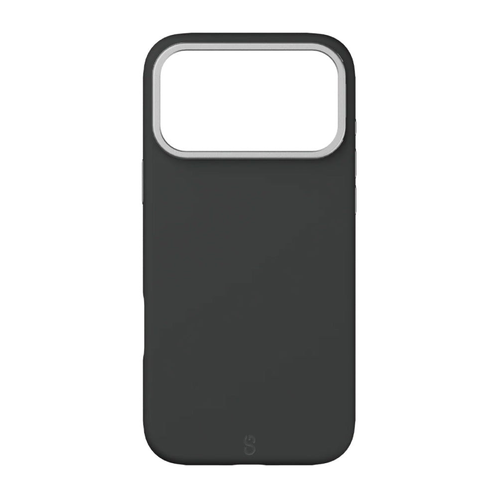 Estuche Logiix Vibrance Silicone iPhone 17 Pro Max - Negro