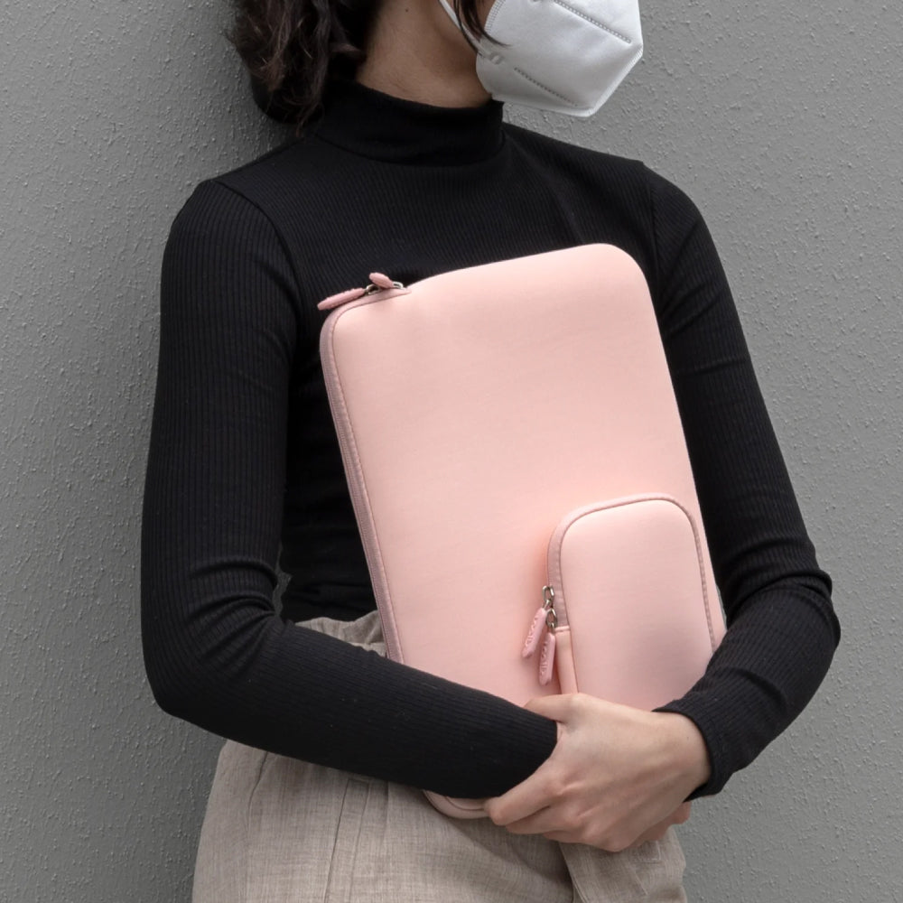 Sleeve Logiix Vibrance Essential MacBook 14" - Rosado