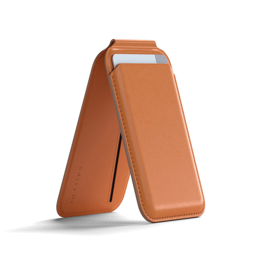 Wallet Satechi vegan leather magnetic - Orange