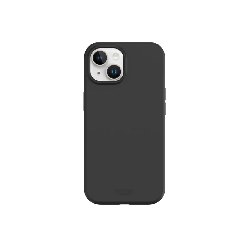 Estuche Avana Velvet con magsafe para iPhone 15 - Negro