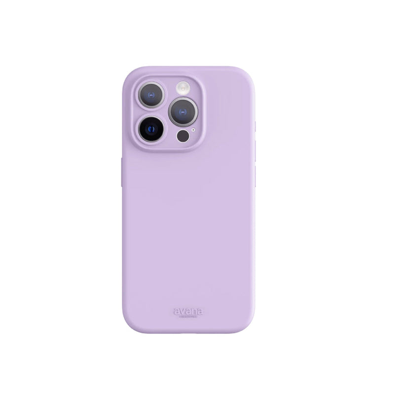 Estuche Avana Velvet con magsafe para iPhone 15 Pro -Morado