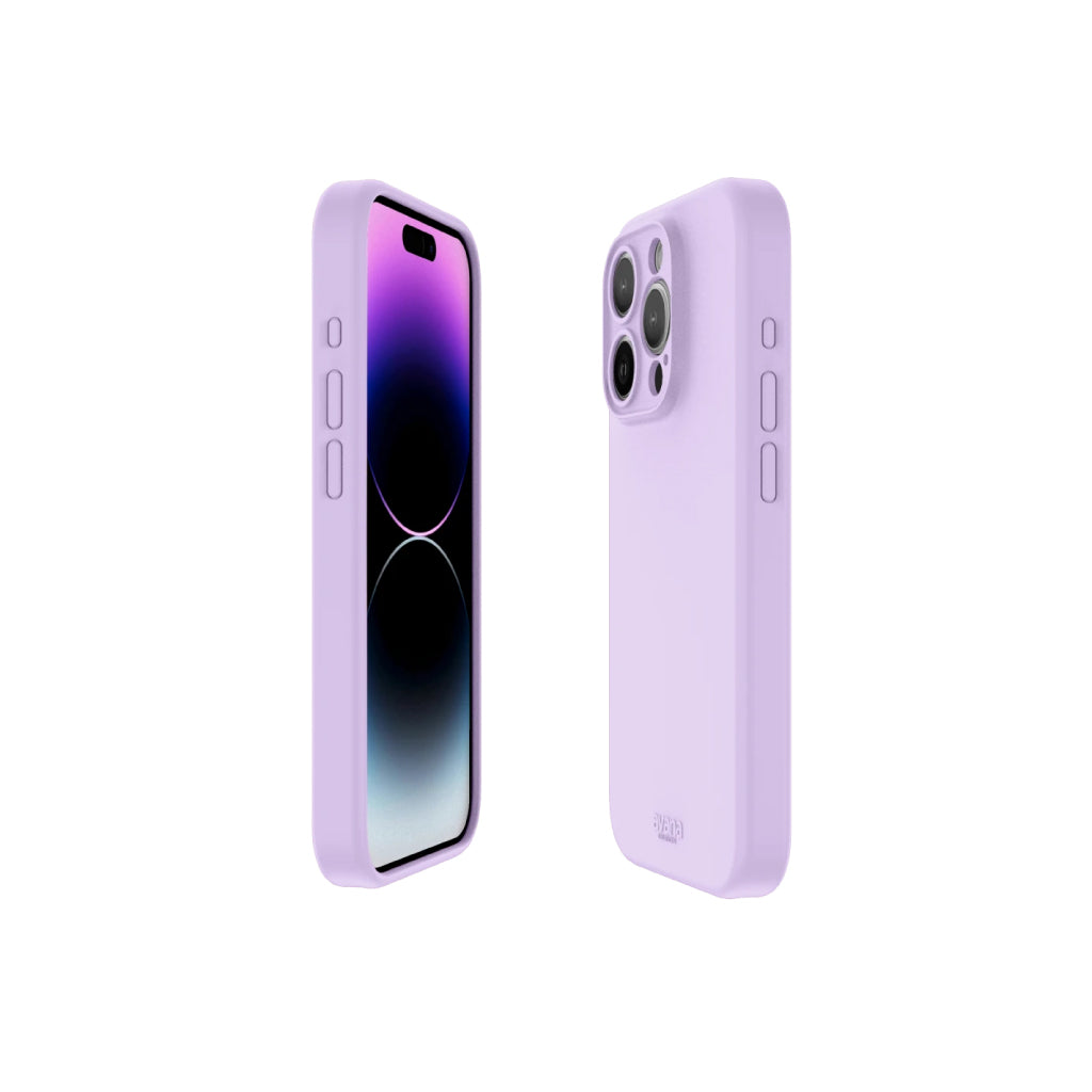 Estuche Avana Velvet con magsafe para iPhone 15 Pro -Morado