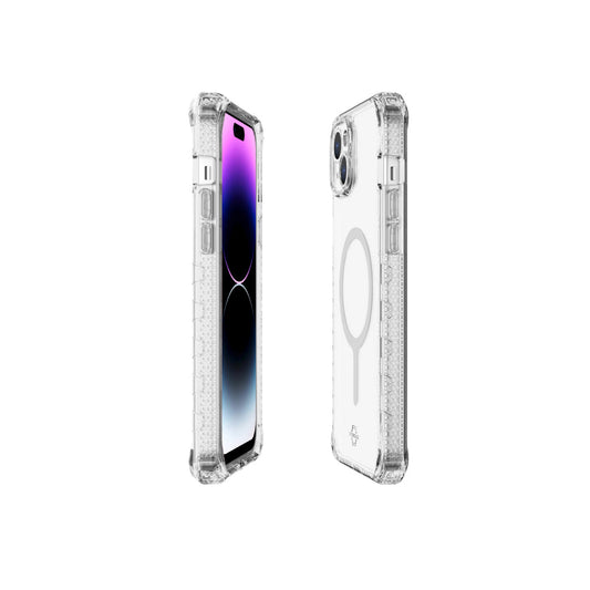 Estuche Itskins Supreme con magsafe para iPhone 15 - Transparente