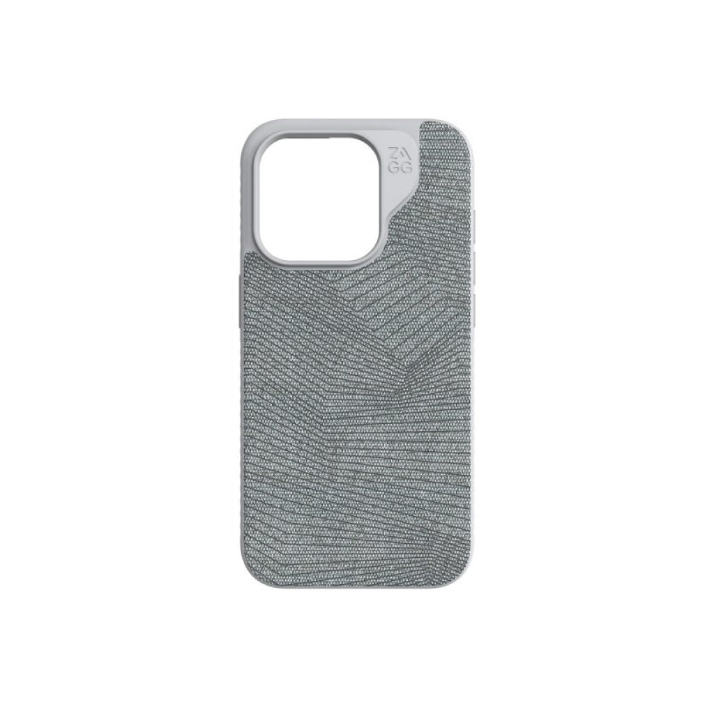 Estuche Zagg London con magsafe para iPhone 15 Pro - Gris