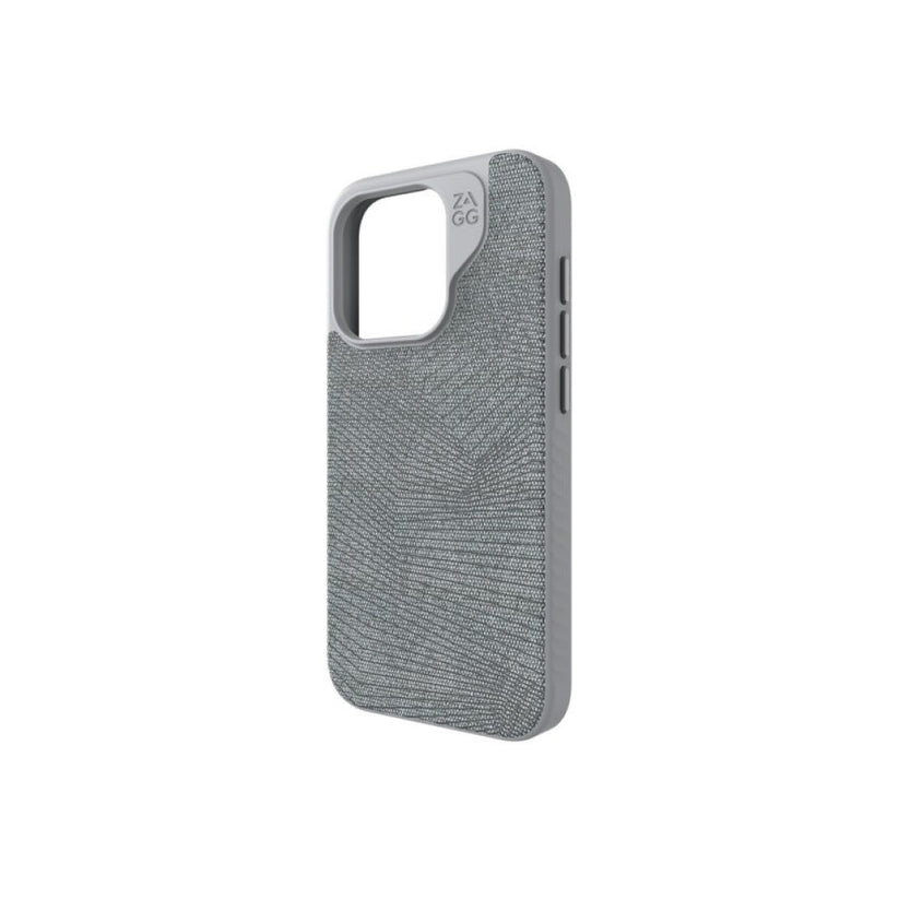 Estuche Zagg London con magsafe para iPhone 15 Pro - Gris
