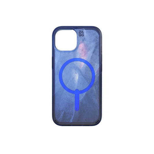 Estuche Zagg milan snap magsafe para iPhone 13/14 - Azul