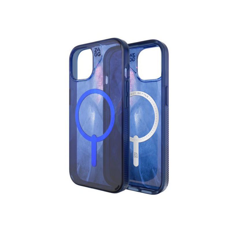 Estuche Zagg milan snap glacier con magsafe para iPhone 13/14/15