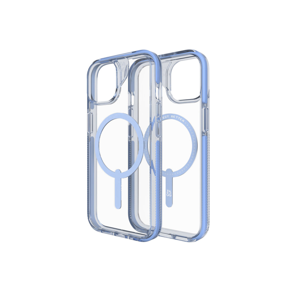 Estuche Zagg Santa Cruz con magsafe para iPhone 15 Pro - Blue
