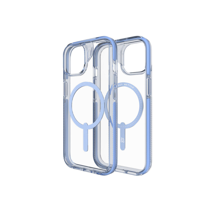 Estuche Zagg Santa Cruz con magsafe para iPhone 15 Plus - Blue