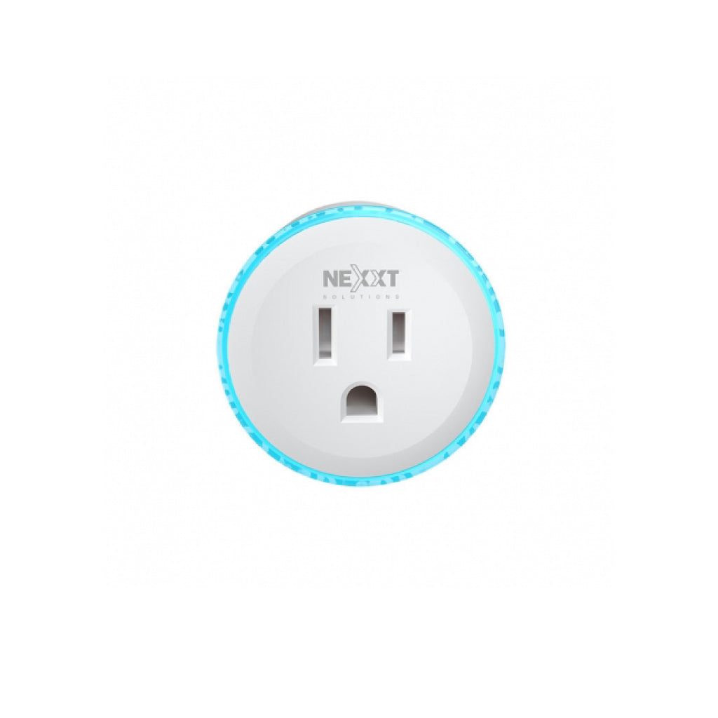 Tomacorriente inteligente Nexxt Wi-Fi asistente de voz / luz