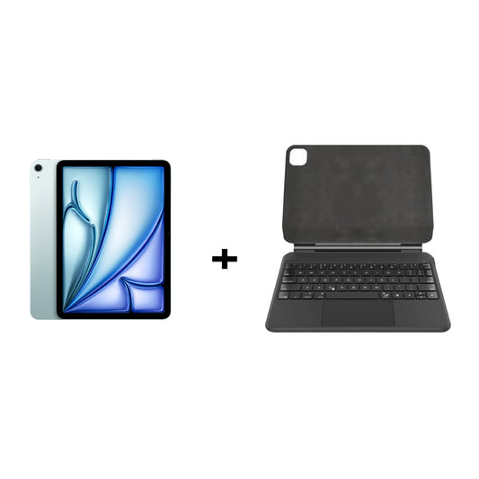 iPad Air 11" 128GB Wi-Fi Azul + Teclado