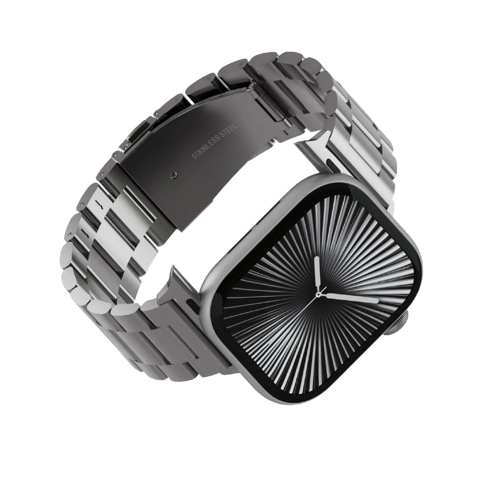 Banda de Acero NCO Apple Watch - Plata