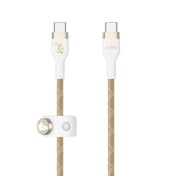 Cable Belkin Pro Flex USB-C a USB-C 2m Mickey - Blanco Estrella