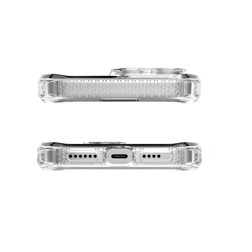 Estuche Itskins Hybrid Clear con magsafe para iPhone 16 Pro - Transparente