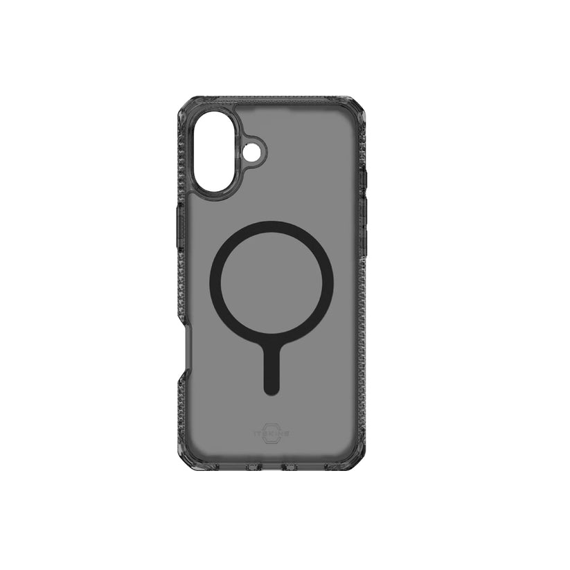Estuche Itskins Hybrid Vapor con magsafe para iPhone 16 Plus - Gris