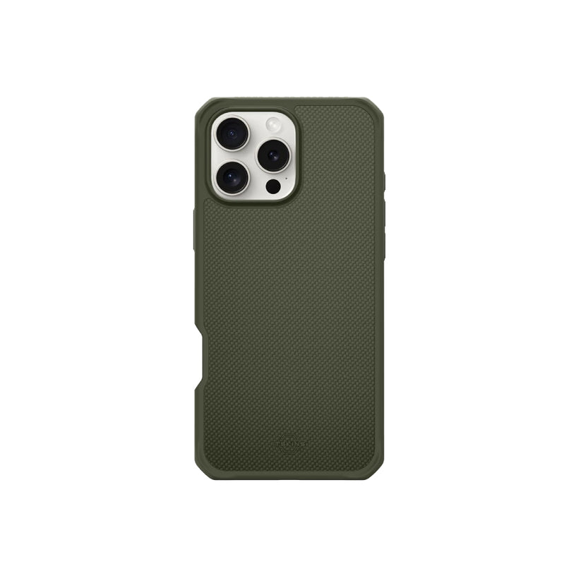 Estuche Itskins Ballistic Nylon con magsafe para iPhone 16 Pro Max - Verde