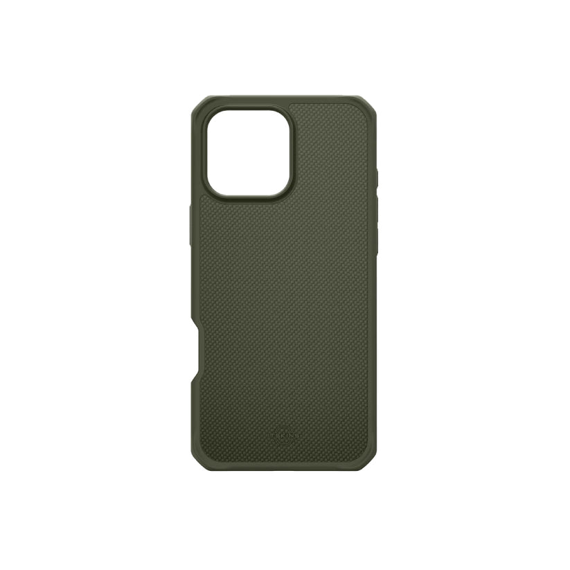 Estuche Itskins Ballistic Nylon con magsafe para iPhone 16 Pro Max - Verde