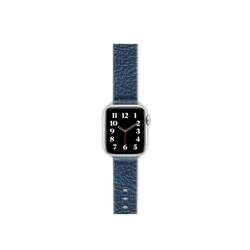 Banda de Cuero NCO Apple Watch - Negro