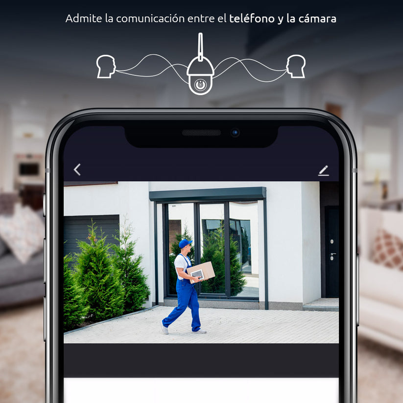 Cámara inteligente Nexxt Full HD motorizada - Exteriores
