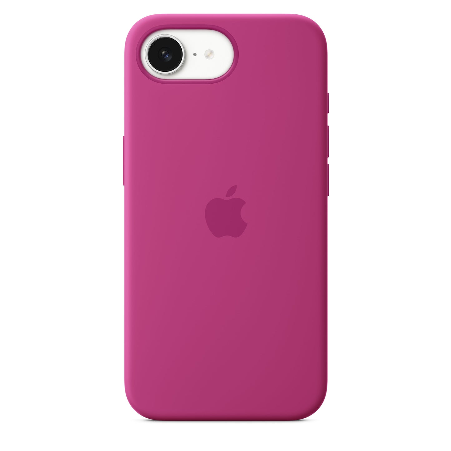 Funda de silicón para el iPhone 16e – Fucsia