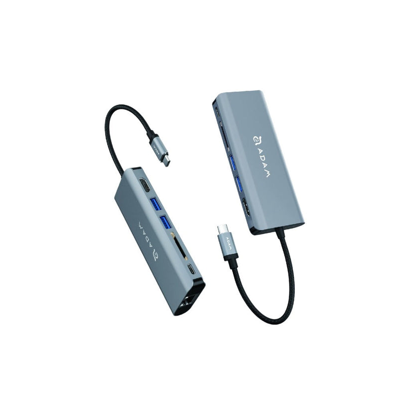 Hub Adam Elements USB-C 6 en 1