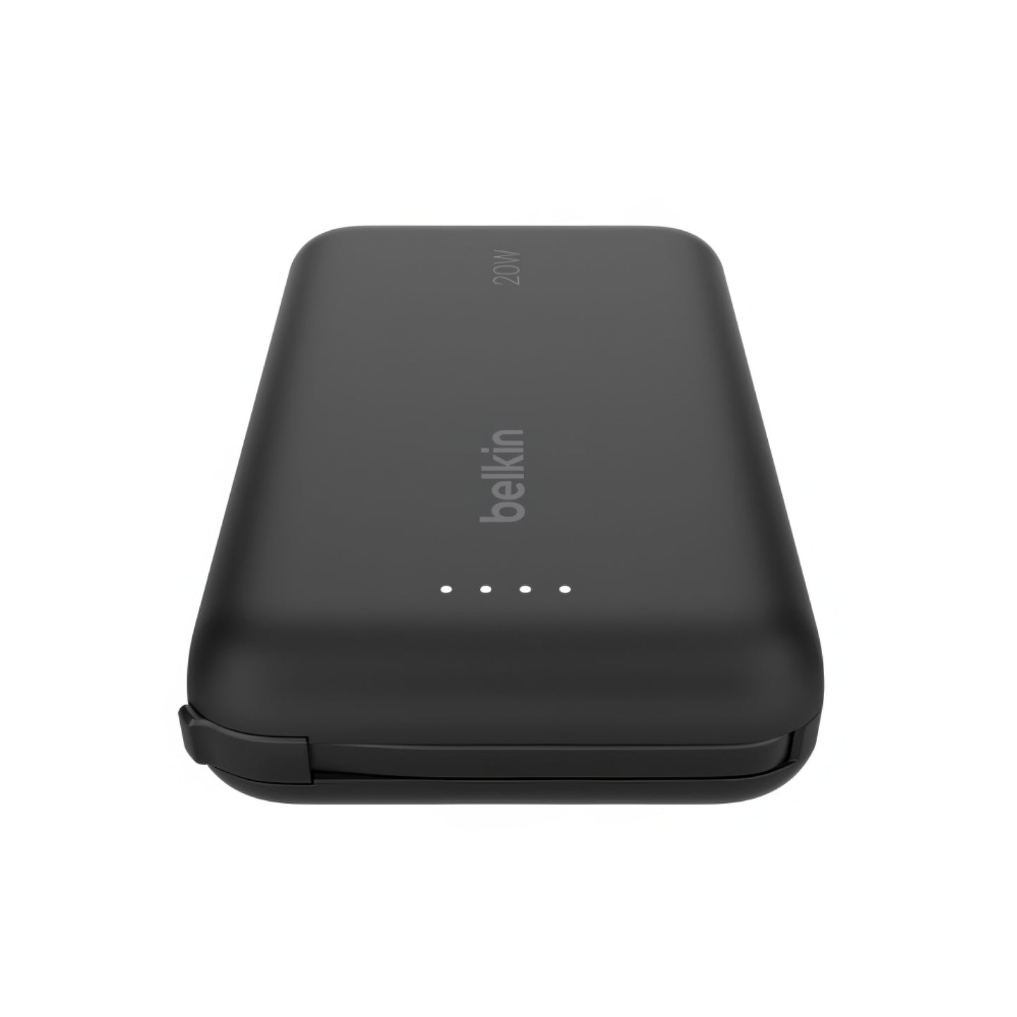 Batería Belkin portátil 10K con cable integrado - Negro