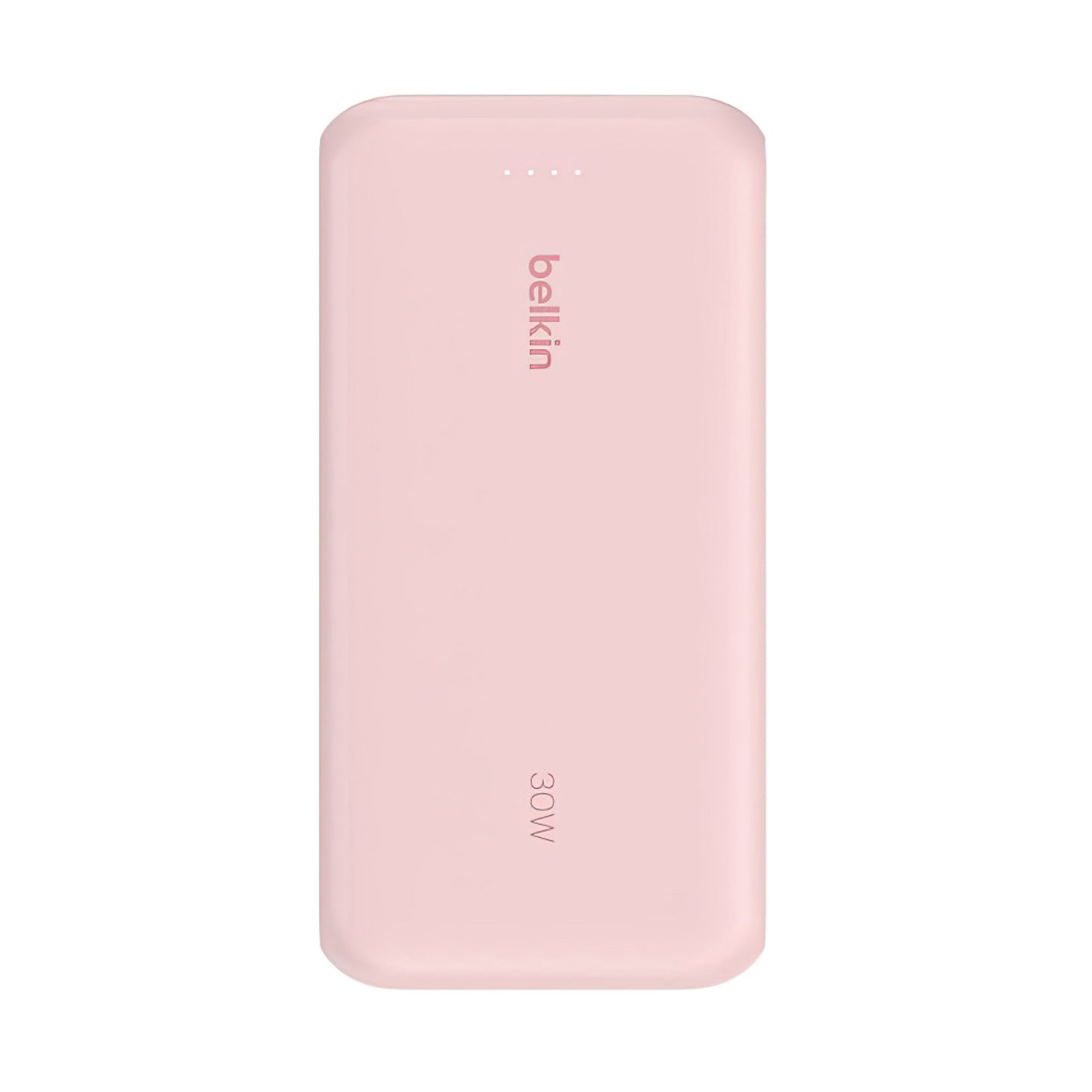 Batería Belkin portátil 10K con cable integrado - Rosado