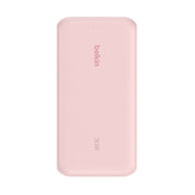 Batería Belkin portátil 10K con cable integrado - Rosado