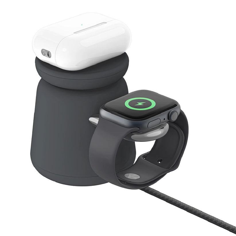 Base de carga Belkin Magsafe 2 en 1 - Negro