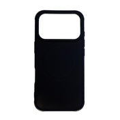 Estuche iCon Silicon con magsafe para iPhone 17 Pro - Negro