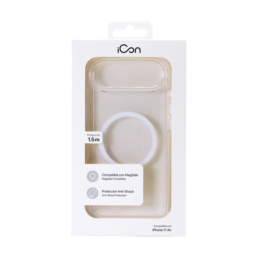 Estuche iCon con magsafe para iPhone Air - Transparente