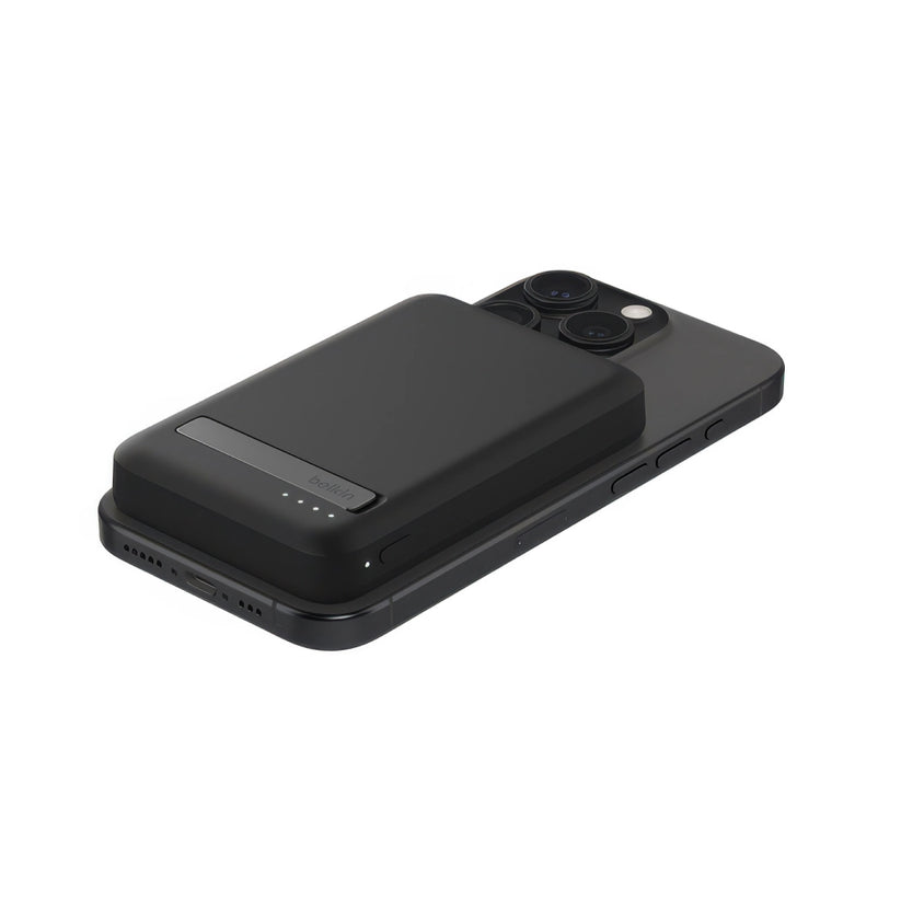 Batería Belkin 5,000mAh con Qi2 15W - Negro
