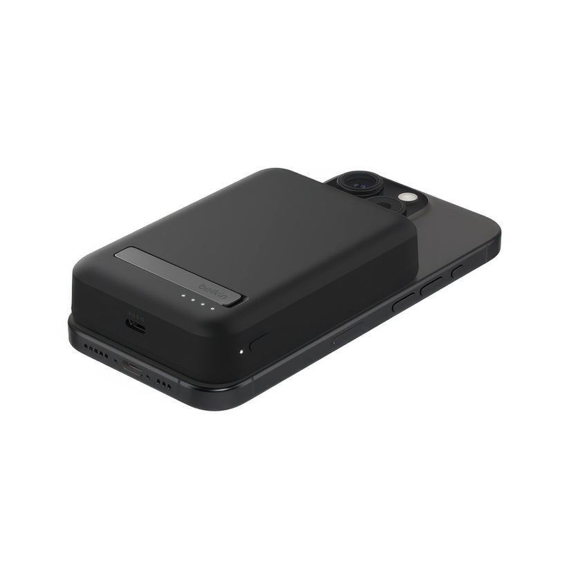 Batería Belkin 10,000mAh con Qi2 15W - Negro