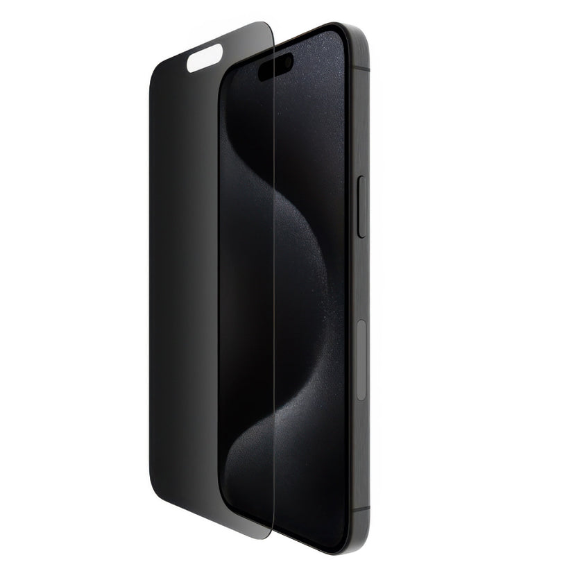 Protector de pantalla Belkin SFP tempered glass privacy con antimicrobial iPhone 16 Pro Max