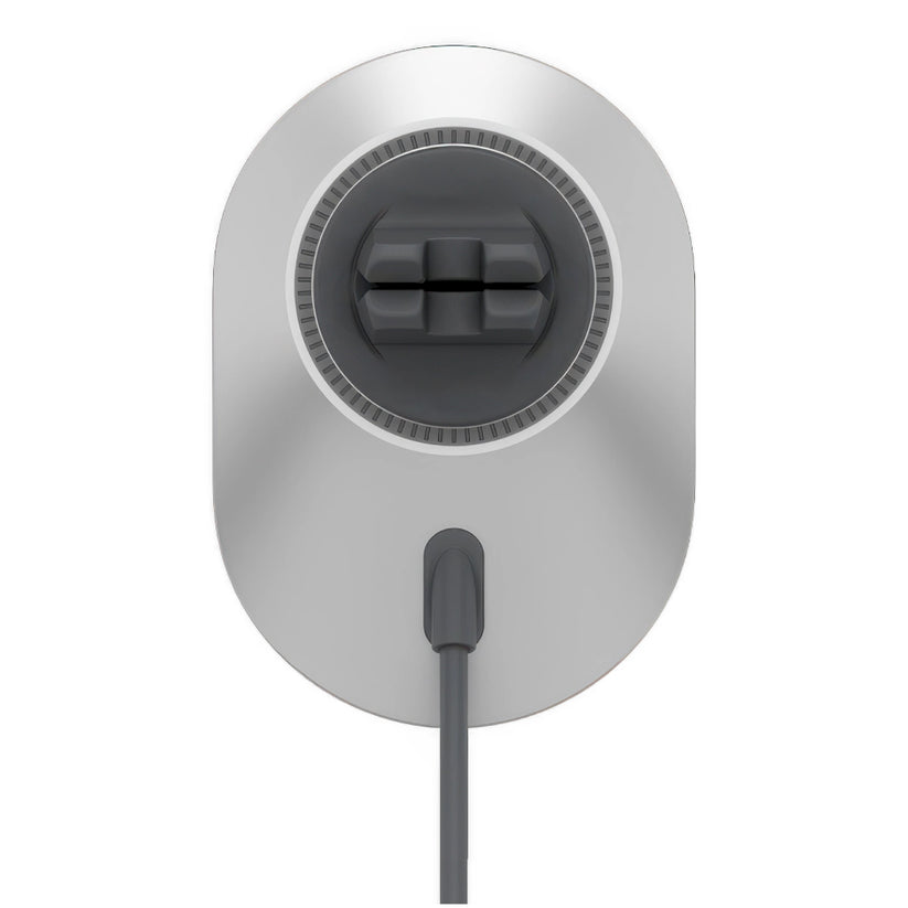 Cargador de Carro Belkin Wireless Vent Mount Pro 15W / Qi2 para iPhone - Blanco