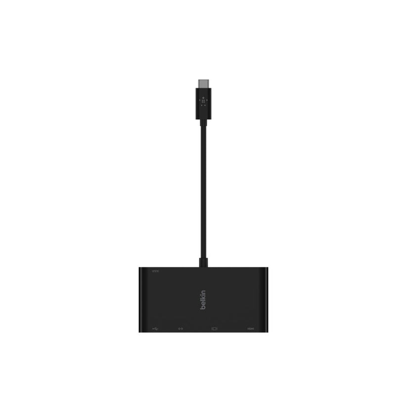 Adaptador multimedia + carga USB-C