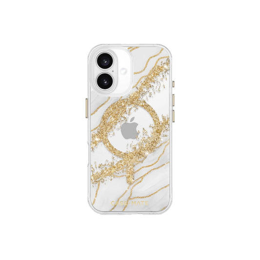 Estuche Case Mate Karat con magsafe para iPhone 16 - Granito