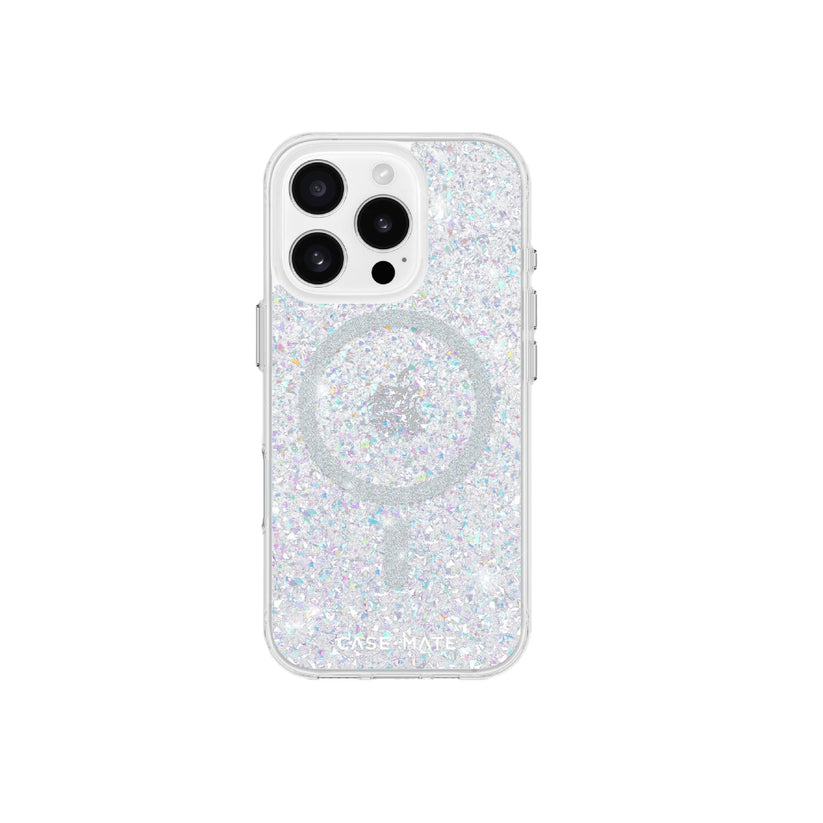 Estuche Case Mate Twinkle Disco con magsafe para iPhone 16 Pro