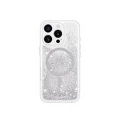 Estuche Case Mate Waterfall con magsafe para iPhone 16 Pro - Plata