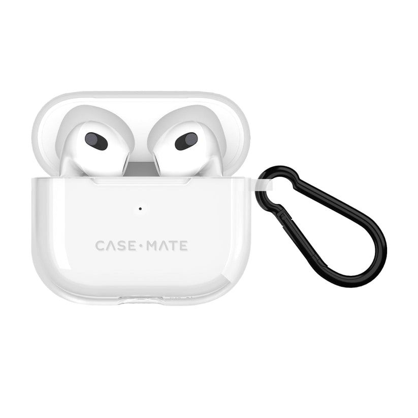Estuche Case Mate AirPods 4 - Transparente