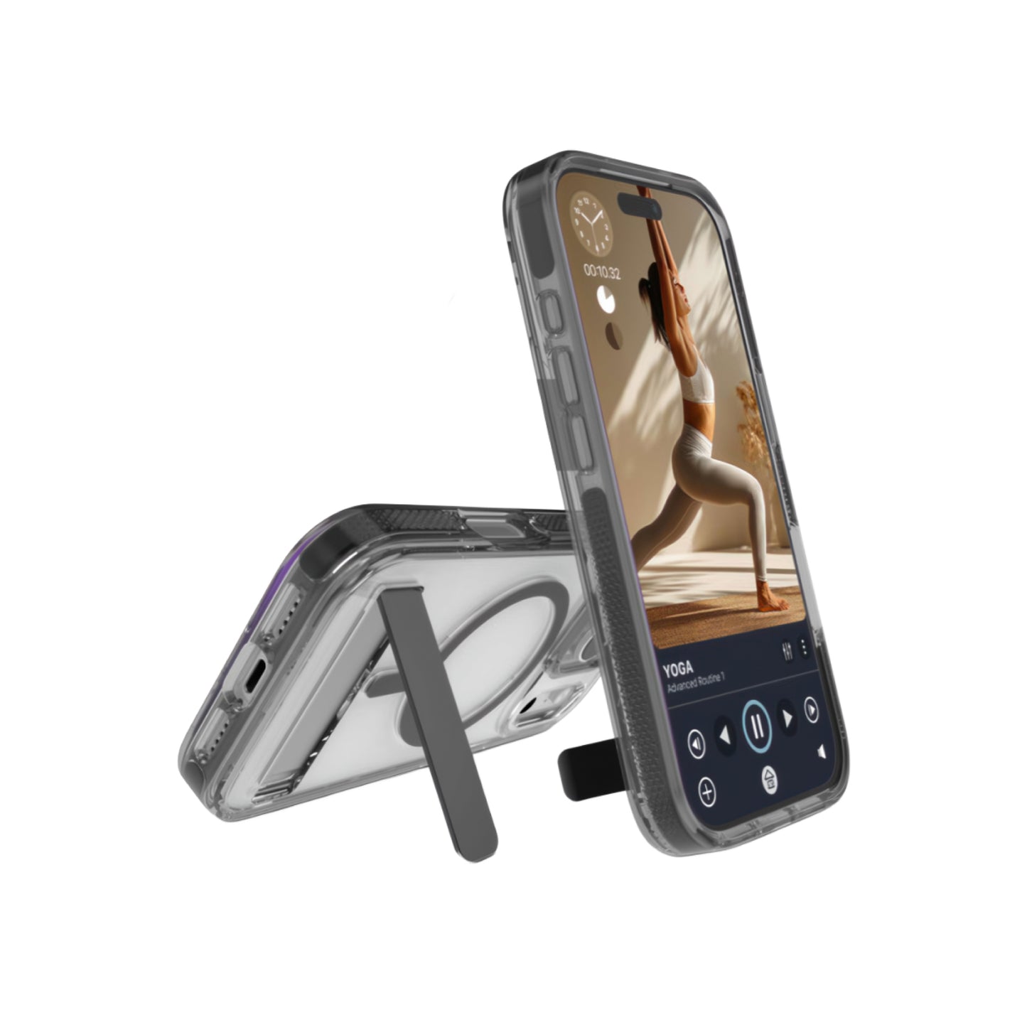 Estuche Zagg Santa Cruz Snap con magsafe para iPhone 17 Pro - Negro