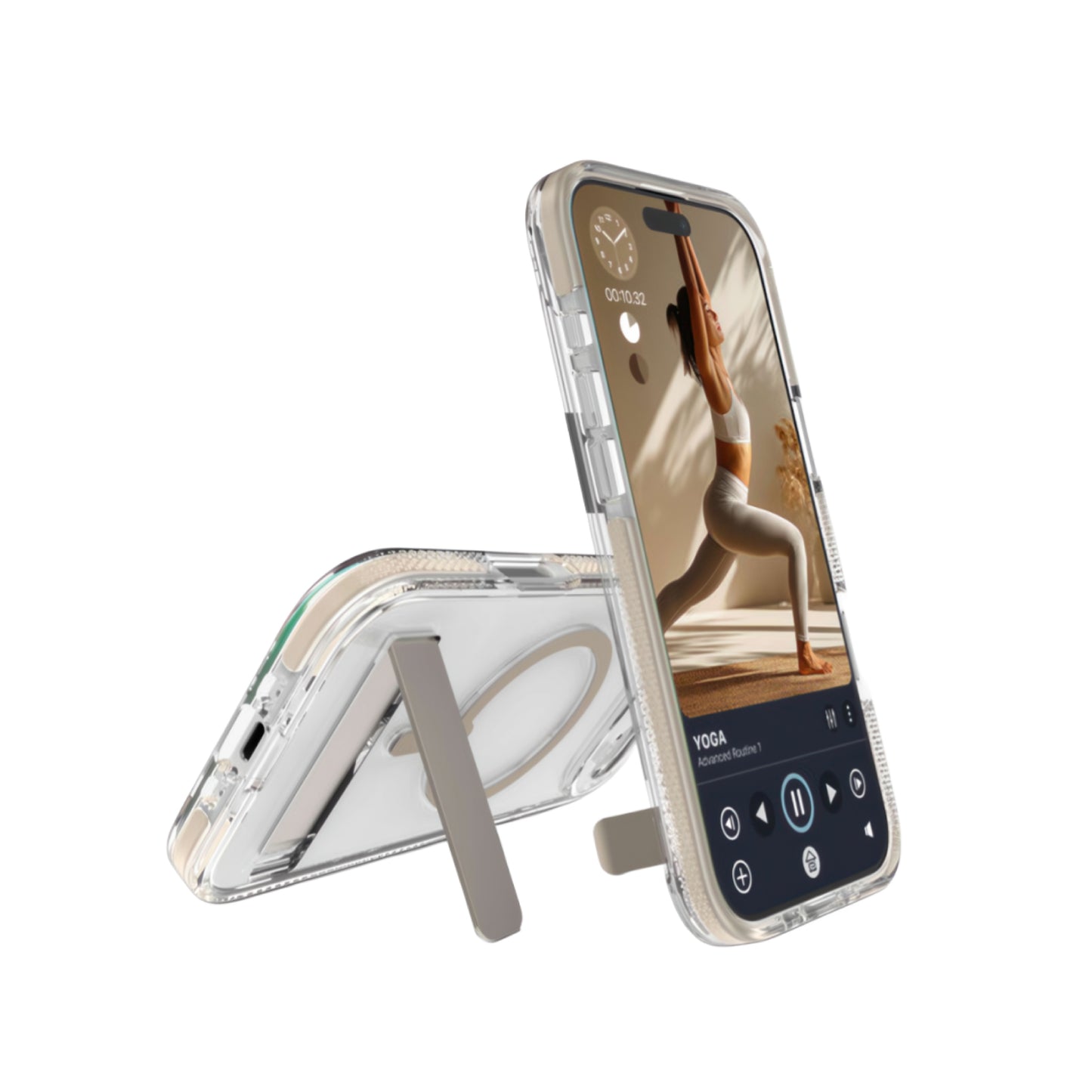 Estuche Zagg Santa Cruz Snap con magsafe para iPhone Air - Beige