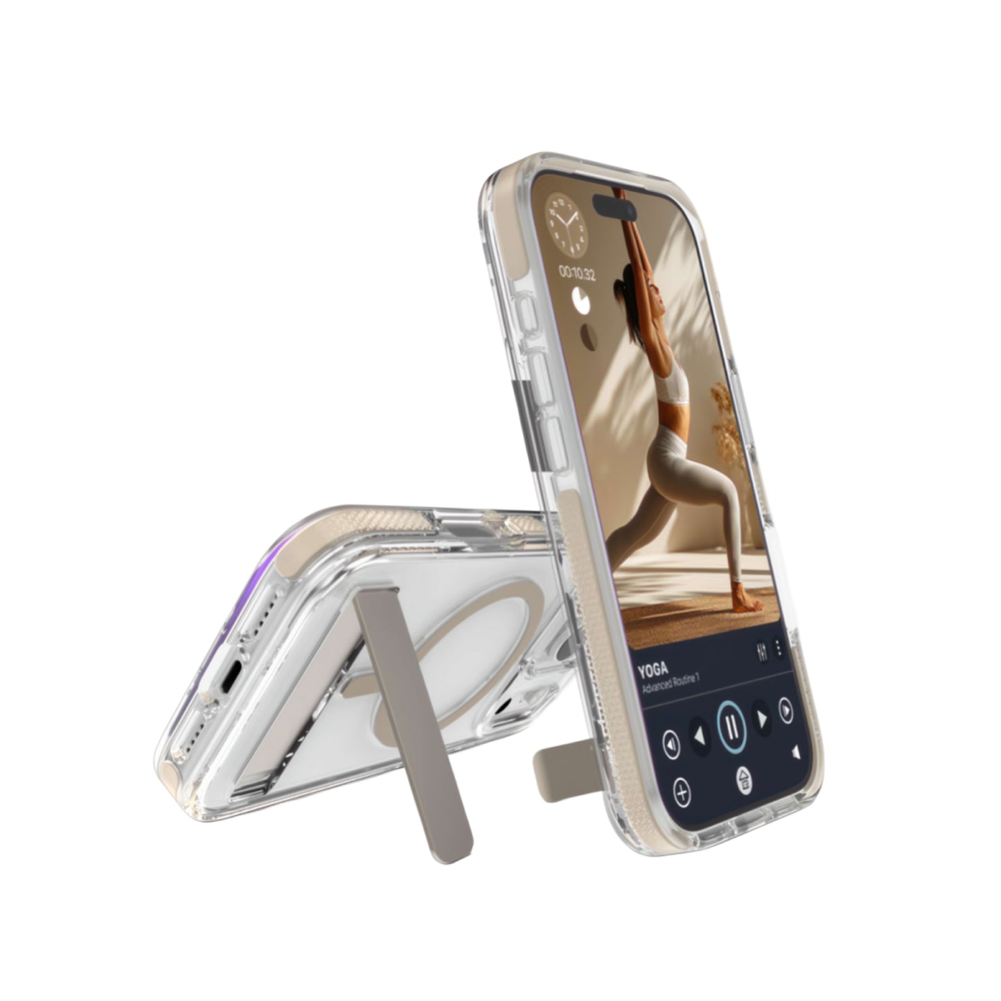 Estuche Zagg Santa Cruz Snap con magsafe para iPhone 17 Pro - Beige