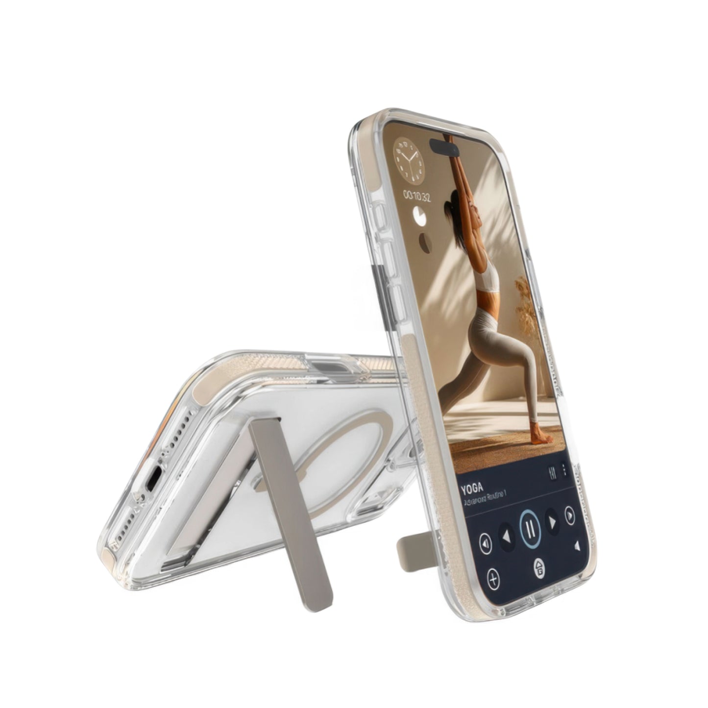 Estuche Zagg Santa Cruz Snap con magsafe para iPhone 17 Pro Max - Beige