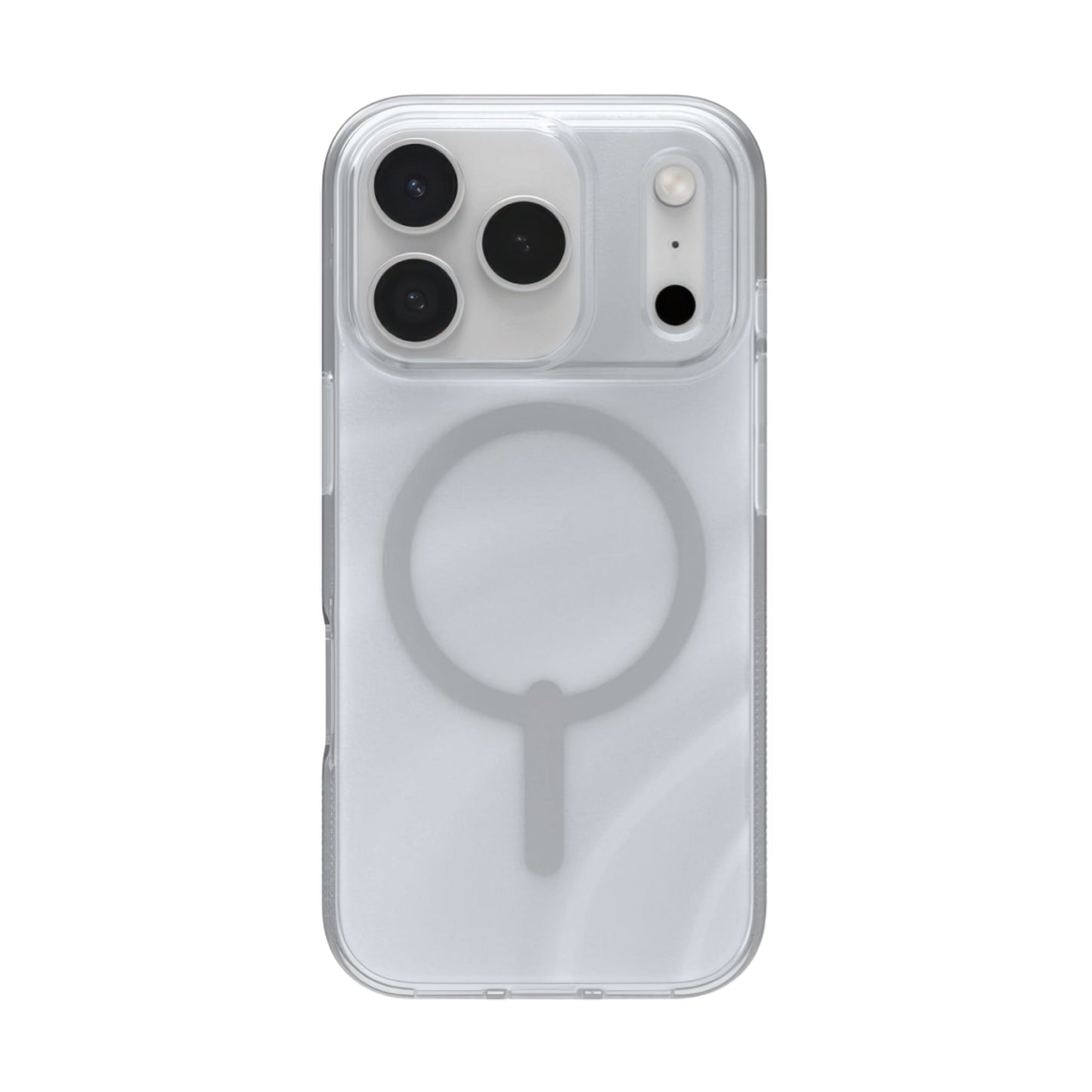 Estuche Zagg Milan Snap Glitter con magsafe para iPhone 17 Pro - Gris