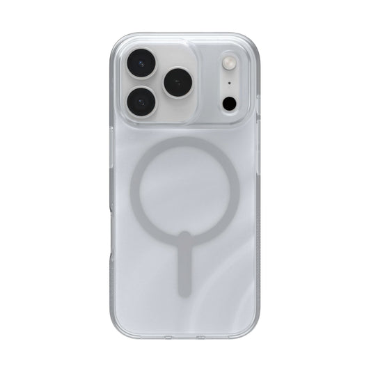 Estuche Zagg Milan Snap Glitter con magsafe para iPhone 17 Pro - Gris