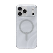 Estuche Zagg Milan Snap Glitter con magsafe para iPhone 17 Pro Max - Gris