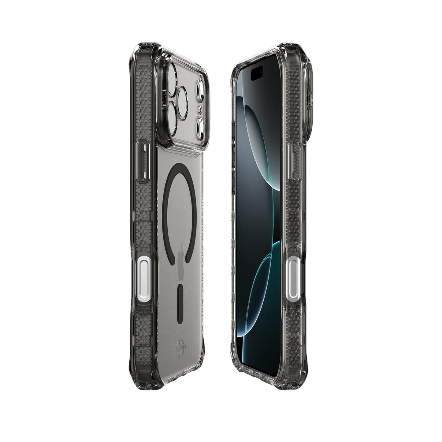 Estuche Itskins Hybrid R Vapor con magsafe para iPhone 17 Pro - Negro