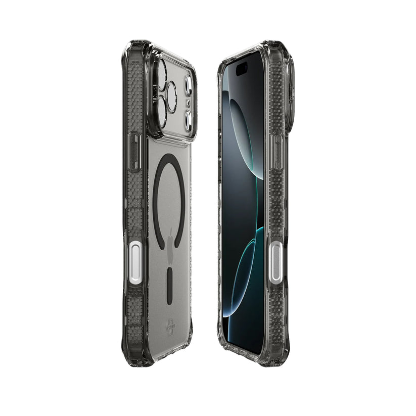 Estuche Itskins Hybrid R Vapor con magsafe para iPhone 17 Pro Max - Negro